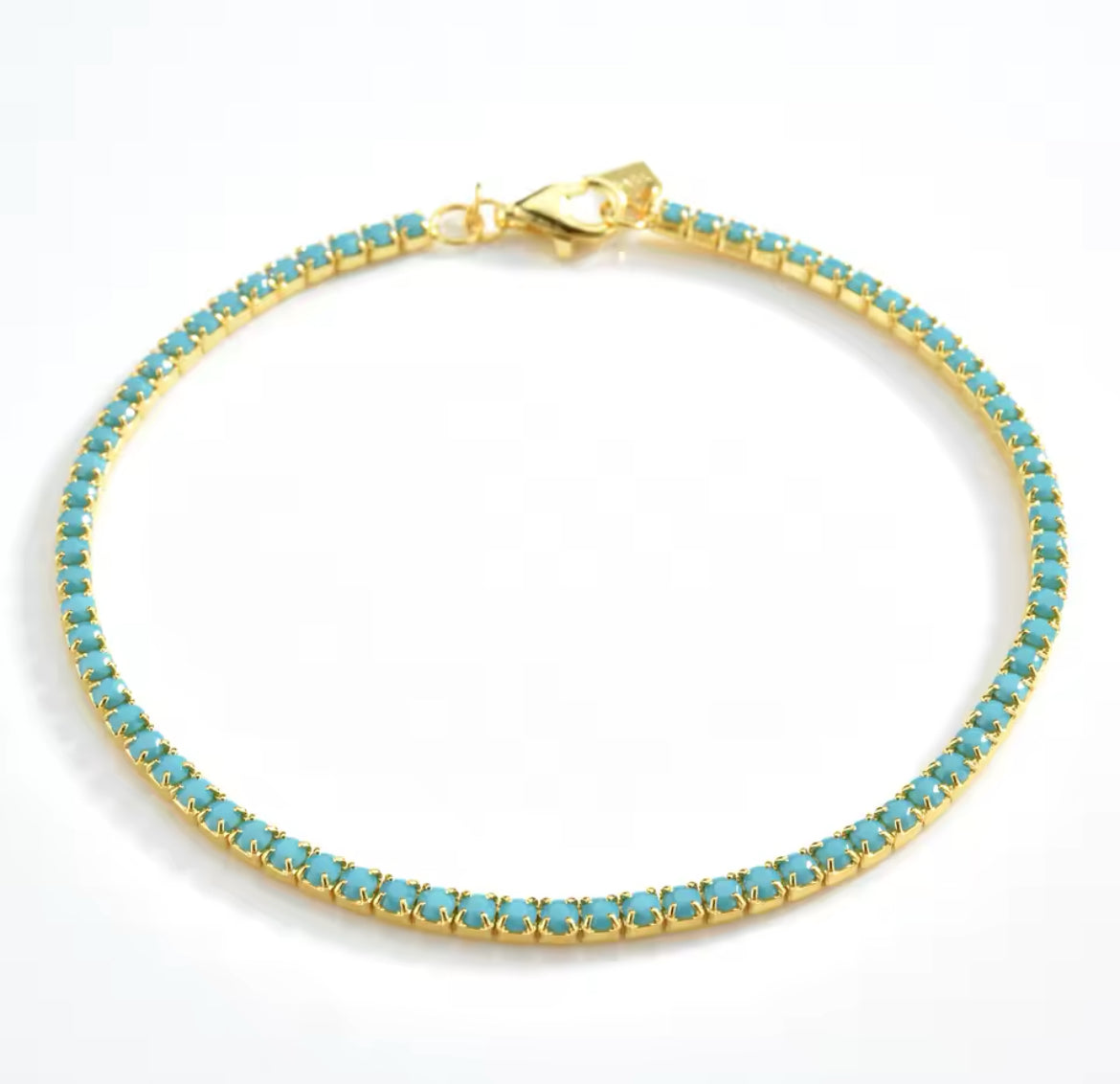 Turquoise Tennis Bracelet