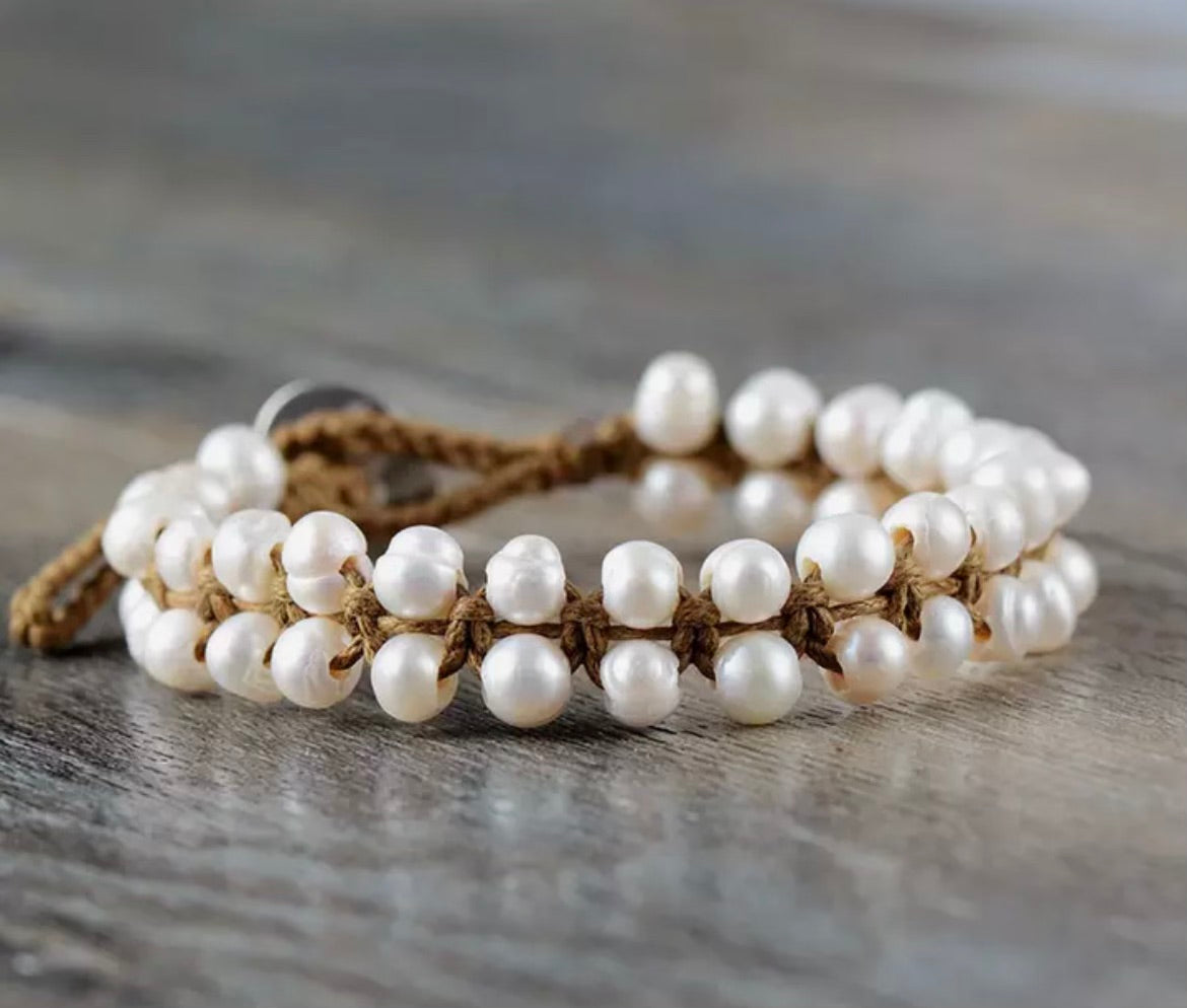 Double Pearl Bracelet