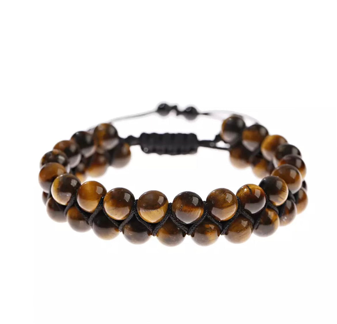 Double Tigers Eye Bracelet