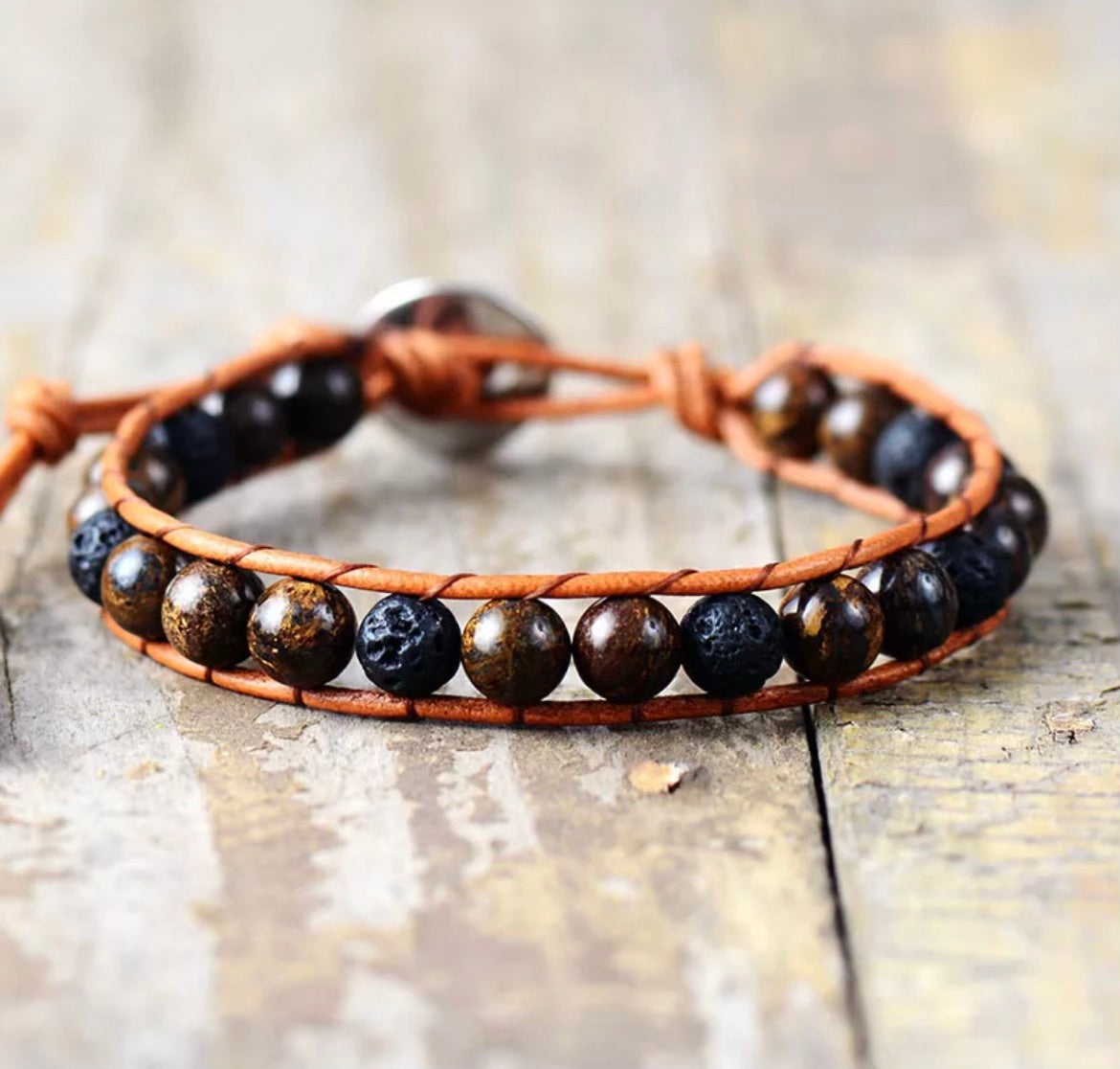 Koa Wood Lava Bracelet