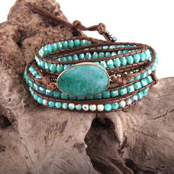 Copy of Copy of Copy of Aqua Wrap Bracelet